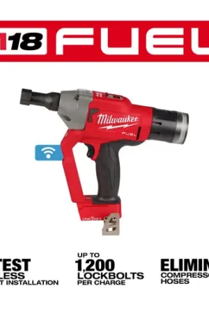 Milwaukee Tool 2661-20 M18 FUEL 1/4" Lockbolt Tool w/ ONE-KEY Fan Favorite