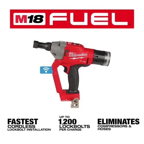 Milwaukee Tool 2661-20 M18 FUEL 1/4" Lockbolt Tool w/ ONE-KEY Fan Favorite