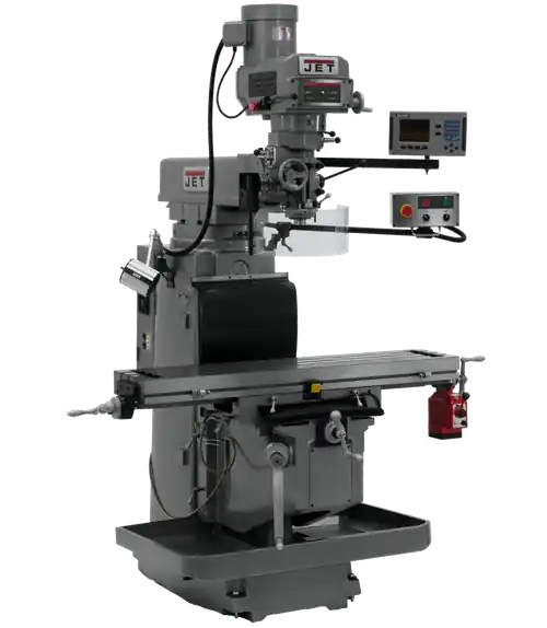 Top Rated JET JT9-698114 JTM-1254RVS With ACU-RITE 203 3X (K) DRO & X Powerfeed