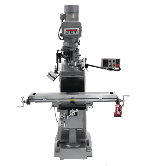 Weekend Sale JET JT9-690638 JTM-1050EVS2/230 Mill With Newall NMS800 DRO With X, Y and Z-Axis Powerfeeds