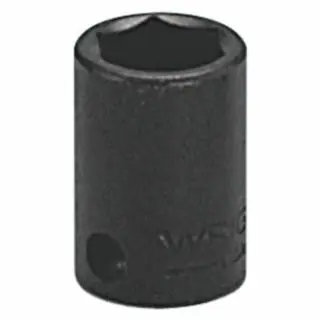 Wright Tool 3816 1/2" 3/8" Drive 6 Point Standard Impact Socket High Quality