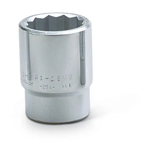 Wright Tool 61-28MM 3/4" Drive 12 Pt. Standard Metric Socket Deal