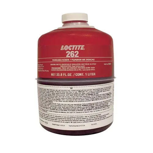 Same Day Shipping Loctite 231928 Loctite 262 Threadlocker1L