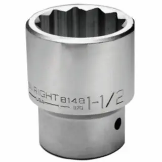 Seasonal Sale Wright Tool 8194 2-15/16" 1" Drive 12 Point Standard Socket