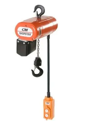 Cm Columbus Mckinnon 2029 Shopstar Elec Chain Hoist 300Lb 460V 3Ph 16Fpm Hassle-Free Returns