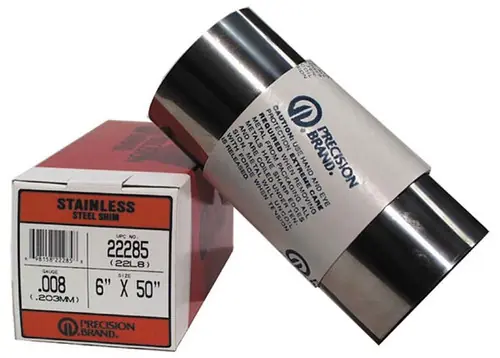 Time-Limited Precision Brand 22142 22Lx10 6"X60" .010 Ss Shim (1 ROL)