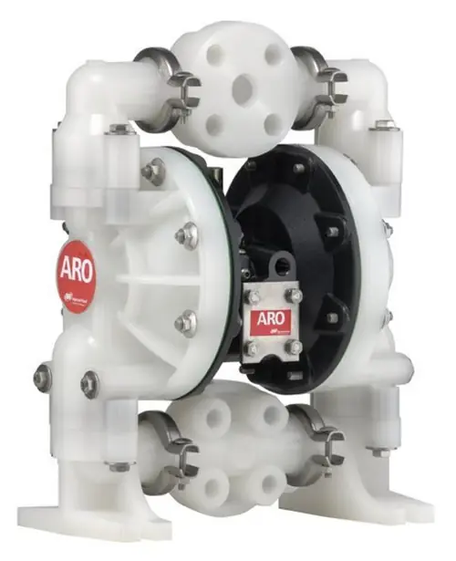 Ingersoll Rand Aro 6661AJ-344-C 1" Dbl Diaphrgm Pump Polypro Bsp Threads Ptfe Fan Favorite