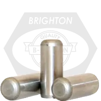 Fresh Stock 1/8" x 3/4" Dowel Pins, Oversize (.001), Through Harened, Plain Finish, Alloy Steel, Qty 100