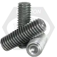 M10-1.50 x 8 mm Socket Set Screws, Cup Point, Grade 45H, Thermal Black Oxide, Coarse (UNC), ISO 4029 / DIN 916, Qty 100 Price Cut