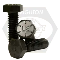 1/2"-20 x 3 1/4" Hex Cap Screws, Grade 8, Plain Finish, Partial Thread, Fine (UNF), Alloy Steel, Made in USA, Qty 25 Flash Sale