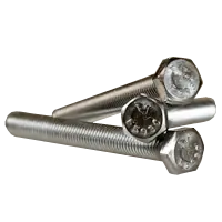 3/8"-16 x 2" Hex Cap Screws, 316 Stainless Steel, Fully Threaded, Coarse, ASTM F593, Qty 50 New Release