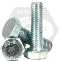 Mega Sale M18-1.50 x 55 mm Hex Cap Screws, Metric Class 10.9, Zinc Cr+3 Bake, Full Thread, Extra Fine, Alloy Steel, DIN 961, Qty 25