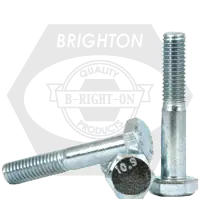 M20-2.50 x 220 mm Hex Cap Screws, Metric Class 10.9, Zinc-Blue Cr+3, Partial Thread, Coarse (UNC), Alloy Steel, Qty 10 Best Price