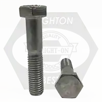 M22-2.50 x 90 mm Hex Cap Screws, 316 Stainless Steel A4, Partial Thread, Coarse (UNC), DIN 931, Qty 10 Affordable