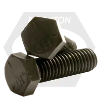 Latest 3/8"-16 x 1 5/8" Hex Cap Screws, Grade 5, Plain Finish, Partial Thread, Coarse (UNC), Medium Carbon Steel, Qty 100