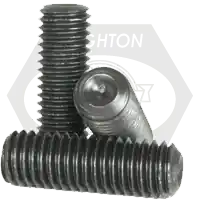 1"-8 x 5 1/2" Socket Set Screws Cup Point, Coarse (UNC), Alloy Steel, Black Oxide, Qty 10 Markdown