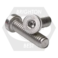3/8"-16 x 1 1/4" Low Head Socket Cap Screws, 18-8 Stainless Steel A2, Full Thread, Qty 100 Flash Sale