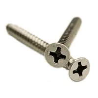 8-15 x 2 1/2" Self-Tapping Screws, Phillips Flat Head, Type A, 316 Stainless Steel, Full Thread, Qty 500 Fan Favorite
