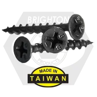 Express Delivery 6 x 2 1/4" Proferred Drywall Screws, Phillips Bugle Head, High-Low Thread, Gray Phosphate Finish (Taiwan), Qty 3000