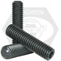 3/4"-10 x 7/8" Socket Set Screws, Non-Standard, Flat Point, Black Oxide, Coarse (UNC), Qty 25 Bargain