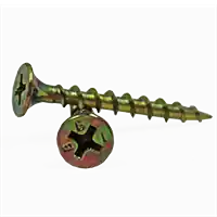 8-8 x 2 1/2" Bugle Head Phil, Coarse, Proferred Drywall Screws, Phillips Bugle, Zinc-Yellow Cr+6, Qty 5 Price Drop