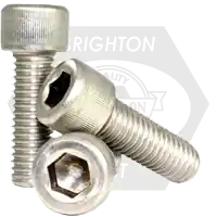 Secure Checkout 1-1/8"-7 x 10" Socket Head Cap Screws, 18-8 Stainless Steel A2, Coarse (UNC), Qty 1