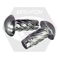Don't Miss Out 2 x 1/8" Drive Screws, Round Head, Type U, 304 Stainless Steel, Qty 200