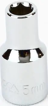 12 mm Standard 6 Point 1/4" Drive Metric Socket, Qty 1 Deal