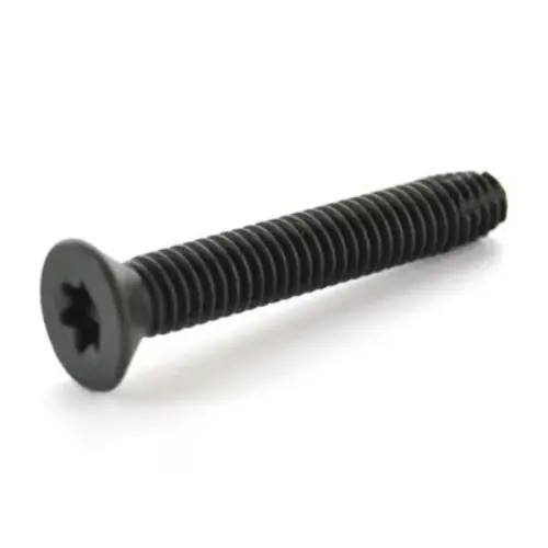 Hot Deal 1/4-20 x 2 Floorboard Screws (Trailer & Deck Screws), Thread-Cutting, Flat Head, T30, Type F, Black Phosphate, Full Thread, Qty of 100