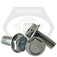 Big Sale 1/4"-20 x 2" Machine Screws, Indented Hex Washer Head HWH, Zinc Cr+3, Full Thread, Coarse (UNC), Qty 1600