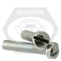 1/4"-20 x 3/4" Machine Screws, Slotted Fillister Head, Zinc Cr+3, Full Thread, Coarse (UNC), Qty 3000 Exclusive Offer