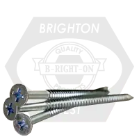 Discount 8-18 x 3" Self-Drilling Drywall Screws, Phillips Bugle Head, 2 Point, Zinc Cr+3, Qty 2000