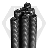 New Arrival 7/8"-9 x 3 ft Unc A307 Grade A All Thread Rods Plain, Qty 4