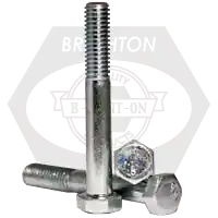 Buy Direct 3/8"-16 x 9" Hex Cap Screws, Grade 2, Zinc Cr+3, Partial Thread, Qty 150