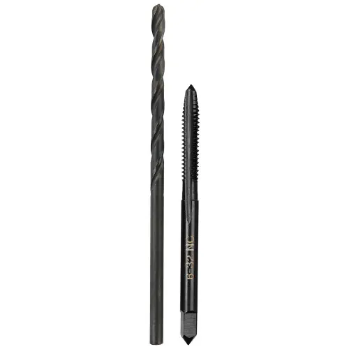 Milwaukee Tool 49-57-5515 6-32 NC Straight Flute Plug Tap & 36 Drill Bit Brand New
