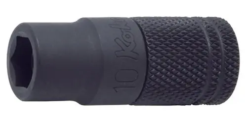Professional Grade Ko-ken 165LM.45-8 1/4 Hex Dr. Slide Socket 8mm 6 point Length 45mm Ring Magnet
