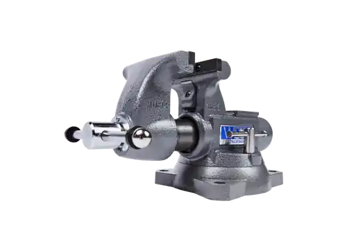 1755, Tradesman 5-1/2 in Round Channel Vise with Swivel Base Hassle-Free Returns