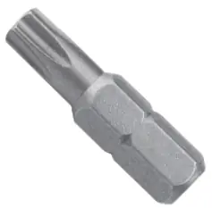 Order Now T15 x 1" Star (Torx) Bit Star Drive Screwdriver Bits, Qty 25