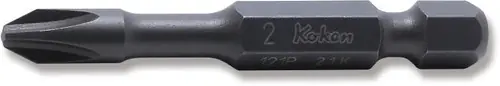 Fast Shipping Ko-ken 121P.50-2 1/4 Hex Dr. Bit PH2 Length 50mm