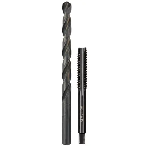 Budget Milwaukee Tool 49-57-5543 M8-1.25 mm Straight Flute Plug Tap & H Drill Bit