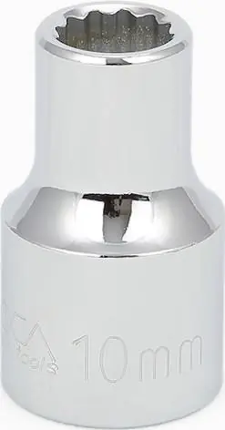 11 mm Standard 12 Point 1/2" Drive Metric Socket, Qty 1 Holiday Sale