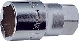 Ko-ken 4300H-27(8P) 1/2 Sq. Dr. Socket 27mm 8 point Length 57mm For Oil pressure switch Grab Now