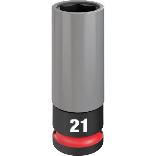 While Supplies Last Milwaukee Tool 49-66-7806 SHOCKWAVE Impact Duty 1/2 Drive 21MM Metric Lug Nut Wheel Socket
