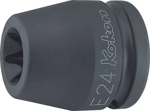 Hassle-Free Returns Ko-ken 16425-26EPL 3/4 Sq. Dr. Impact TORXplus 26EPL Socket - Length 60mm