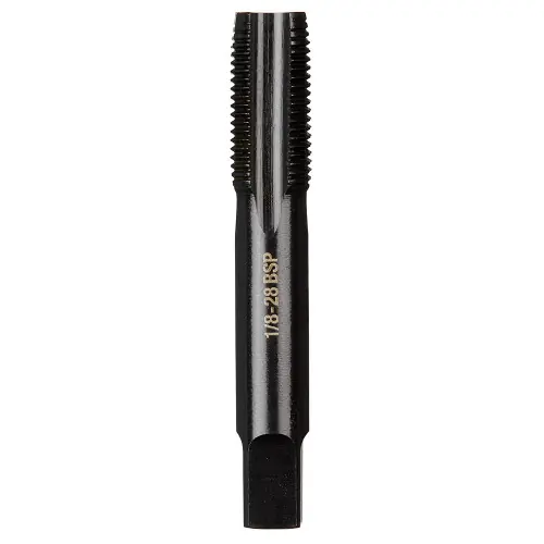 Milwaukee Tool 49-57-5190 1/8"-28 BSP Straight Flute Taper Tap Today Only