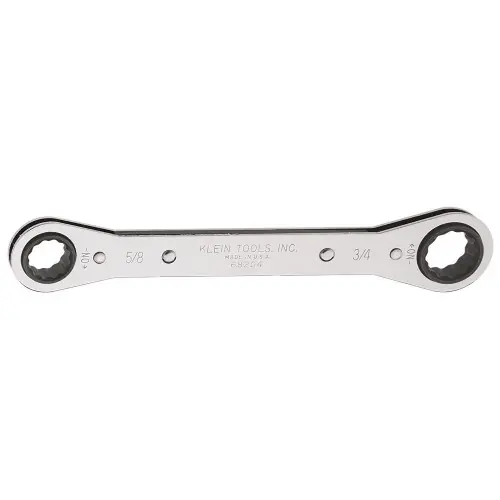 Grab Now Klein Tools 68204 Ratcheting Box Wrench 5/8 x 3/4-Inch