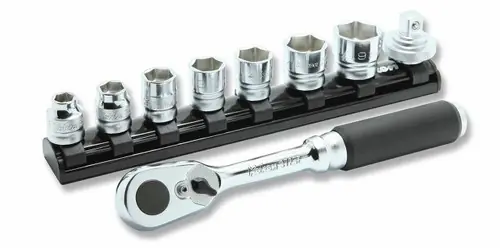 Ko-ken 3285ZE 3/8 Sq. Dr. 9 Piece Z-Series 6-Point Metric Socket set 8-19mm Sale