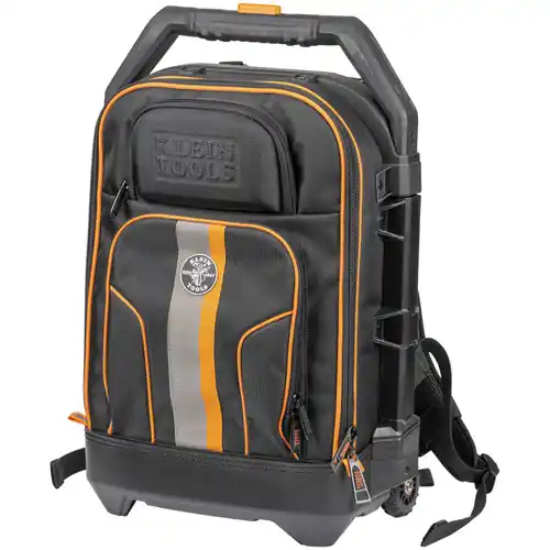 Klein Tools 55604 Rolling Tool Backpack While Supplies Last