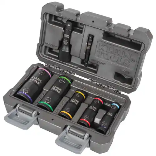 Klein Tools 66070 Flip Impact Socket Set, 7-pc In Demand