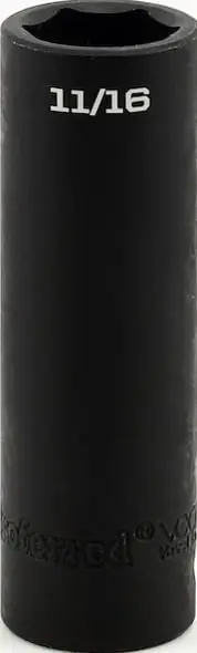 15/16" Deep Impact 6 Point Impact 1/2" Drive SAE Socket, Qty 1 Place Order